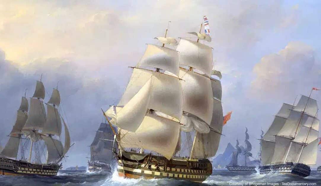 What Country Did Tea Originate From? 33 historical-image-How-Tea-Came-to-England-british-ships-in-china-sea-The-Greatest-Tea-Heist-Never-Before-Filmed