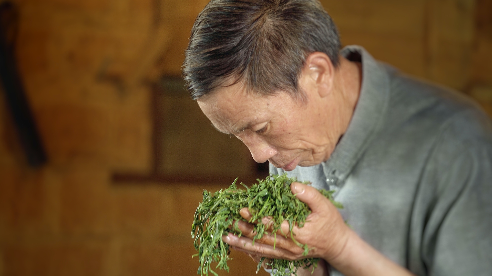 the tea spirit-ancient tea making-old daddy-wuyi-shan-copyright actionfliks media corp.-tea documentary
