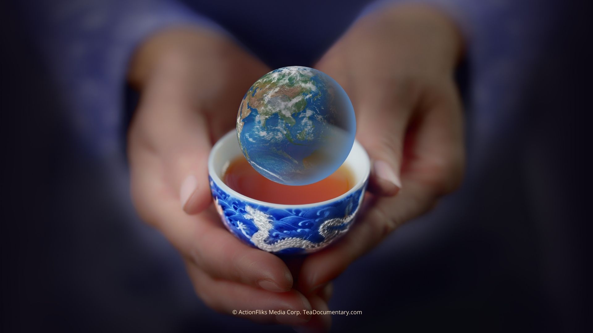 Watch TEA The drink that changed the world on amazon-featured image-dragon cup with globe-tea documentary-1920x1080