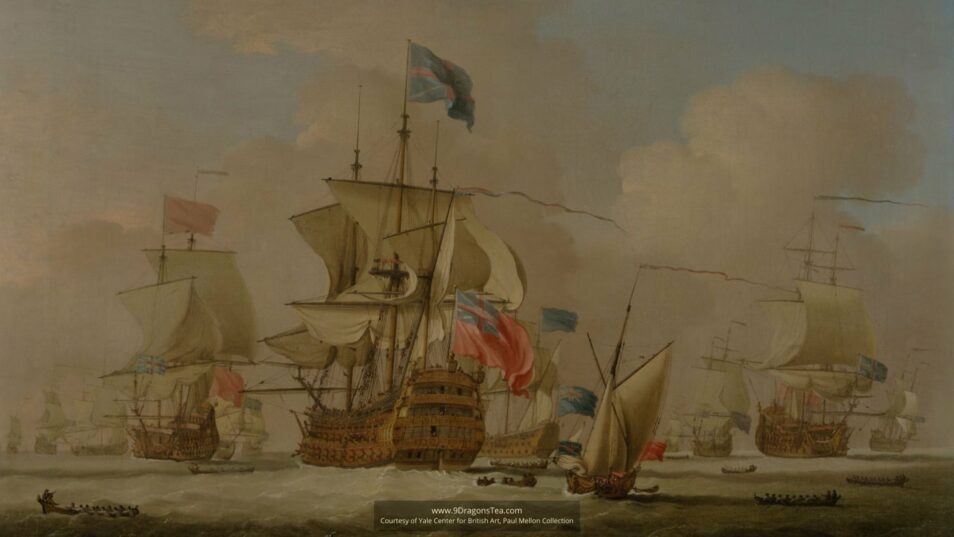 Green Tea 3 featured image chinese tea history historical image How Tea Came to England british ships