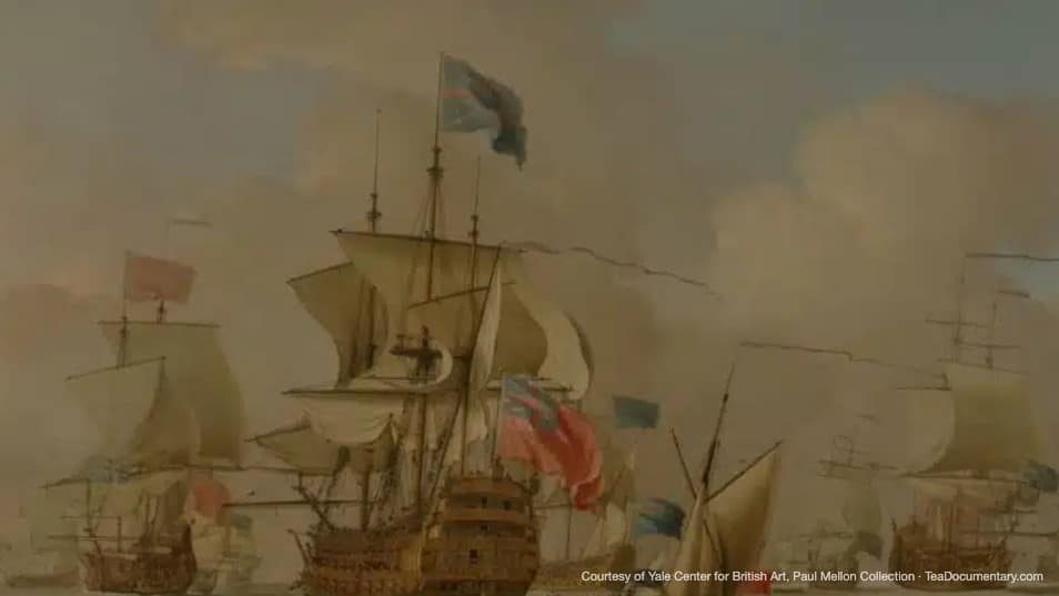 Green Tea 6 How did tea come to England-british ships-china tea trade-tea documentary